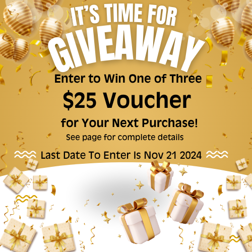 Win $25 gift certificate 