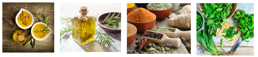 all different modes of using herbs