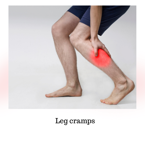foot and legs cramping 