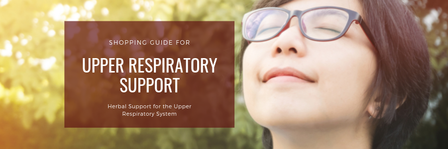 Upper Respiratory Support Shopping Guide Banner