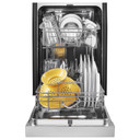 Whirlpool® Lave-vaisselle compact à cuve en acier inoxydable WDPS5118PM