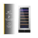 Whirlpool® Cellier encastré sous le comptoir avec porte-serviettes - 15 po WUW35X15DS