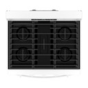 Whirlpool® Cuisinière au gaz de 30 pouces avec friture et cuisson à air, autonettoyante avec préchauffage WFGS5030RW