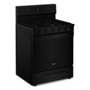 Whirlpool® Cuisinière au gaz de 30 pouces avec friture et cuisson à air, autonettoyante avec préchauffage WFGS5030RB
