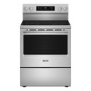 Maytag® Cuisinière électrique non encastrée avec mode Gril et friture à air sans préchauffage - 5.3 pi cu - 30 po YMFES7030SZ