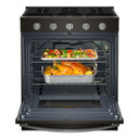 Whirlpool® Cuisinière au gaz avec technologie de cuisson à air - 30 po WSGS5030SV