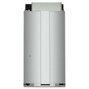 Kitchenaid® Réfrigérateur à portes françaises et congélateur inférieur avec intérieur platine - 42 po - 24.2 pi cu KBFN542SJP