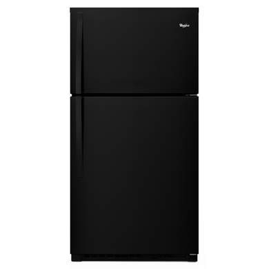 Réfrigérateur à congélateur supérieur  de 33 po Whirlpool® avec machine à glaçons facultative EZ Connect WRT541SZDB