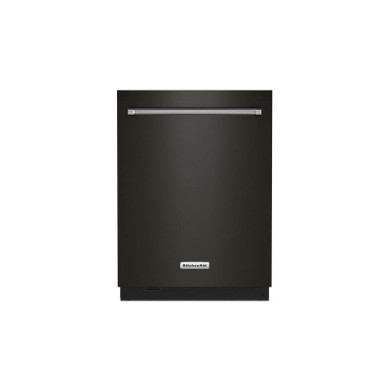 Kitchenaid® Lave-vaisselle avec troisième niveau 360° Max Jets™ et éclairage intérieur à DEL, 44 dBA KDTM804KBS