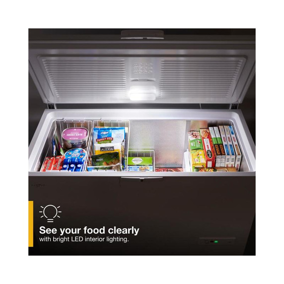 Whirlpool® Congélateur horizontal avec tablette - 16 pi cu WZC5216LW