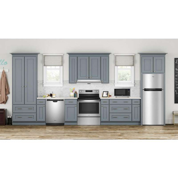 Whirlpool® Réfrigérateur compatible avec la trousse de machine à glaçons EZ Connect - 28 po - 18 pi cu WRT518SZFG