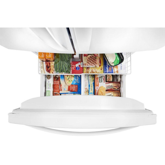 Whirlpool® Réfrigérateur à portes françaises de 33 po - 22 pi cu WRFF5333PW
