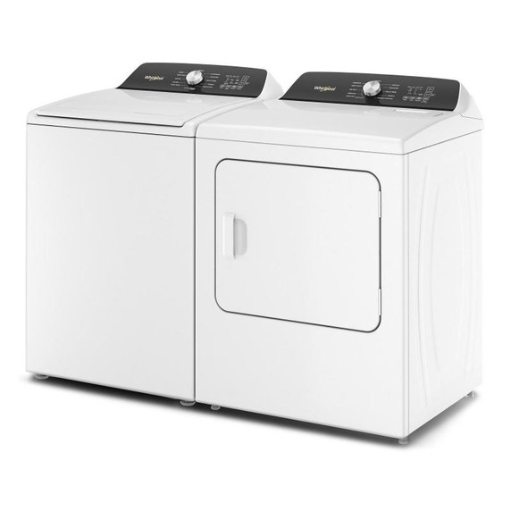 Whirlpool® Sécheuse électrique à chargement vertical avec capteur d’humidité - 7 pi cu YWED5010LW Whirlpool® Sécheuse électrique à chargement vertical avec capteur d’humidité - 7 pi cu YWED5010LW