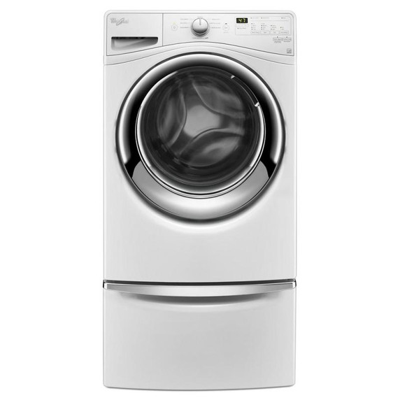 Maytag® Piédestal avec poignée chromée et tiroir de rangement - 15.5 po (39.37 cm) XHPC155XW Maytag® Piédestal avec poignée chromée et tiroir de rangement - 15.5 po (39.37 cm) XHPC155XW