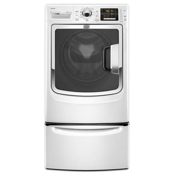 Maytag® Piédestal avec poignée chromée et tiroir de rangement - 15.5 po (39.37 cm) XHPC155XW