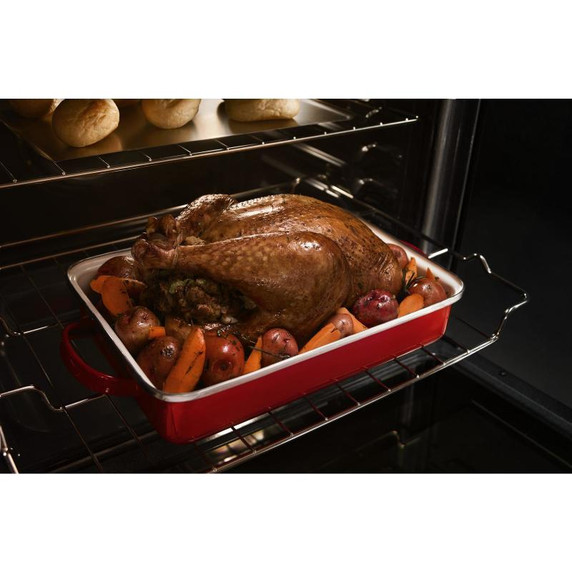 Maytag® Cuisinière au gaz avec convection véritable et préchauffage rapide - 30 po - 5.8 pi cu MGR8800FZ