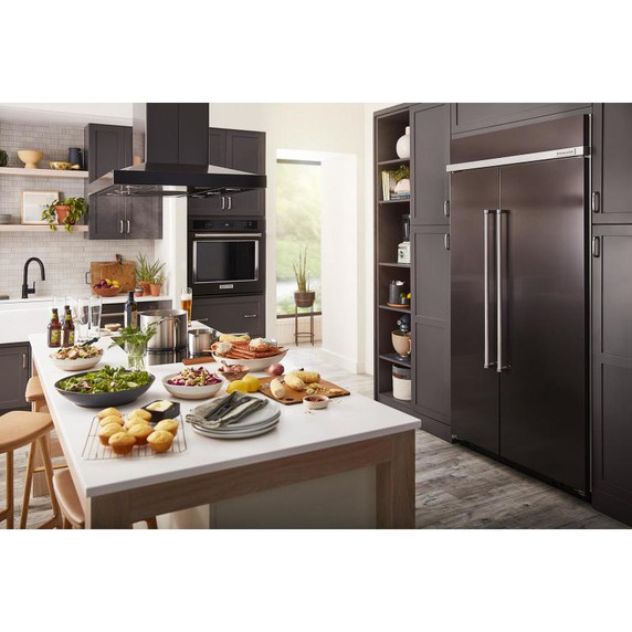 Kitchenaid® Hotte aspirante montée sur îlot à 3 vitesses - 36 po KVIB606DBS
