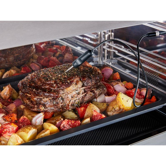 Kitchenaid® Four à micro-ondes à hotte intégrée multifonctions avec modes de capteurs à infrarouges YKMMF730PPS