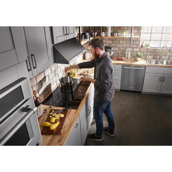 Kitchenaid® Table de cuisson électrique avec 5 éléments et commandes tactiles - 36 po KCES956KBL