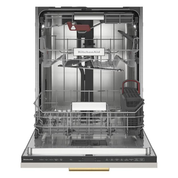 Kitchenaid® Lave-vaisselle affleurant aux armoires avec panier de 3ᵉ niveau FreeFlex™ Fit et fini PrintShield™ - 39 dBA KDTF924PPA Kitchenaid® Lave-vaisselle affleurant aux armoires avec panier de 3ᵉ niveau FreeFlex™ Fit et fini PrintShield™ - 39 dBA KDTF924PPA