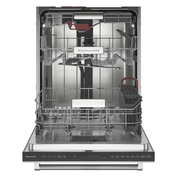 Kitchenaid® Lave-vaisselle affleurant aux armoires avec panier de 3ᵉ niveau FreeFlex™ Fit et fini PrintShield™ - 39 dBA KDTF924PPS