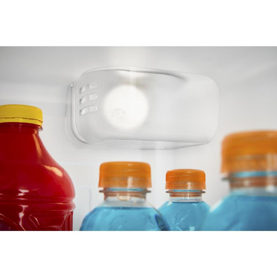 Amana® Réfrigérateur côte à côte avec distributeur externe d’eau et de glaçons à deux palettes, 33 po ASI2175GRS