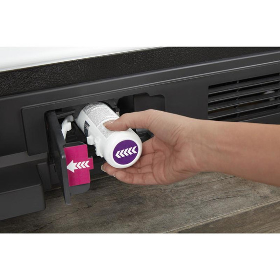 Amana® Réfrigérateur côte à côte avec distributeur externe d’eau et de glaçons à deux palettes, 33 po ASI2175GRS