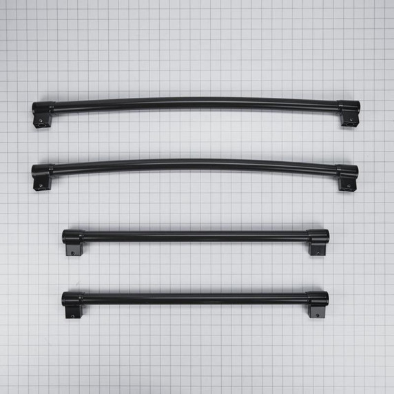 Trousse de poignées pour réfrigérateur à portes françaises noir W10716735