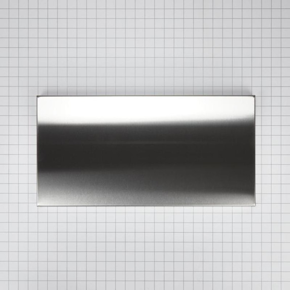 Couvercle de plaque chauffante pour cuisinière, acier inoxydable W10160195