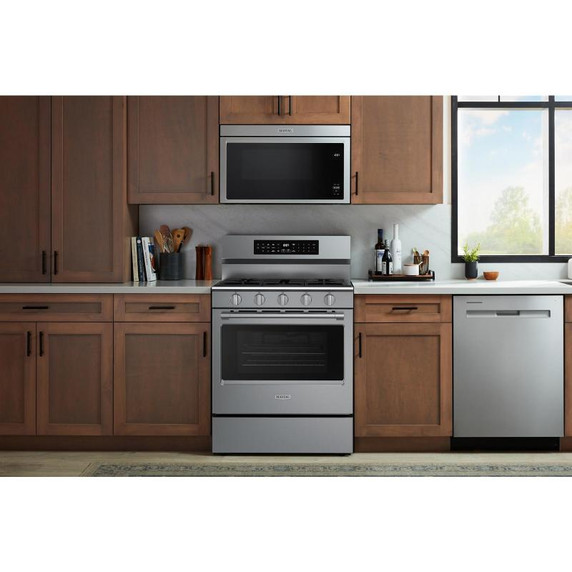 Maytag® Cuisinière au gaz à convection véritable avec mode gril - 30 po - 5 pi cu MFGS8030RZ