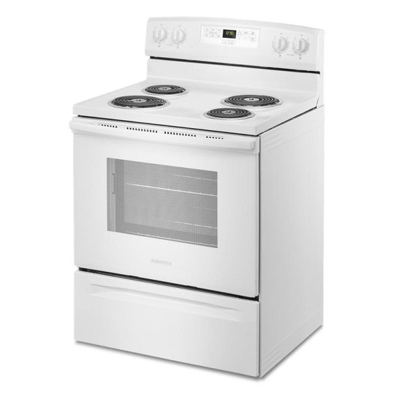 Amana® Cuisinière électrique avec gestion des températures Bake Assist - 30 po ACR4303MFW