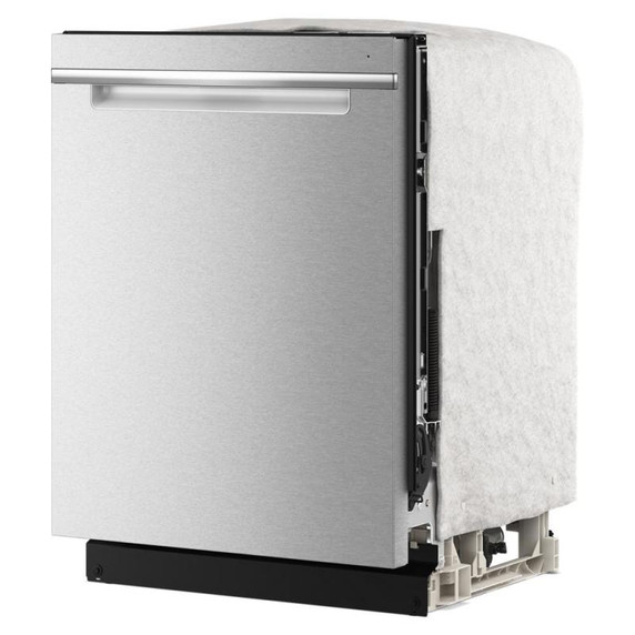 Lave-vaisselle Whirlpool® de 24 pouces avec fonction de lavage à couverture totale et séchage automatique à l'air libre, en acier inoxydable résistant aux traces de doigts WDPS8024SZ