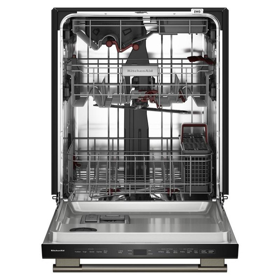 Kitchenaid® Lave-vaisselle à troisième panier avec Max Jets™ à 360° et système de séchage avancé ProDry™ - 44 dBA KDTS624SBE