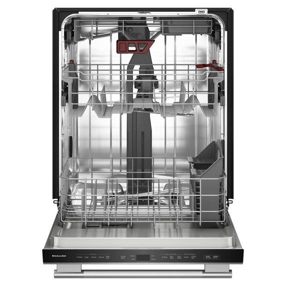 Kitchenaid® Lave-vaisselle à troisième panier avec plus de 40 jets de lavage à couverture totale - 41 dBA KDTS324SPS