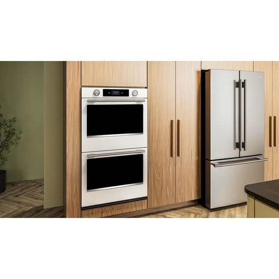 Kitchenaid® Réfrigérateur à portes françaises avec distributeur d’eau et de glaçons intérieur - 31 pi cu KRFF336SPS