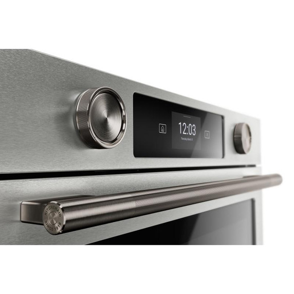 Kitchenaid® Four mural simple électrique intelligent de 30 pouces avec modes de cuisson assistée - Fini PrintShield™ KOES730SPS