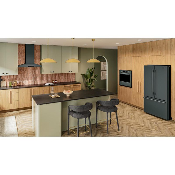 Kitchenaid® Four mural simple électrique intelligent de 30 pouces avec modes de cuisson assistée -Genévrier KOES730SJP