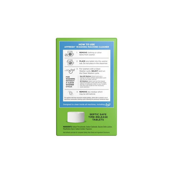 Affresh® Washing Machine Cleaner Tablets - 3 Count W10549845