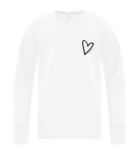 FTG Heart Youth Everyday Cotton Long Sleeve Tee