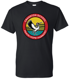 9.1-oz, 100% cotton
Taped neck and shoulders
Tear away label
*90/10 cotton/polyester
**50/50 cotton/polyester