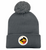 BRS  Pom Pom Cuff Toque