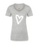 FTG  Full Heart Ladies EUROSPUN V-Neck Tee