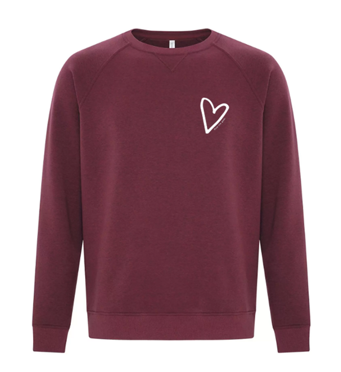 FTG Heart Unisex ESACTIVE Crewnecks