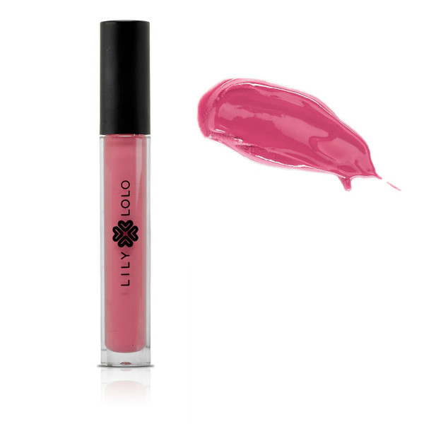 Lily Lolo Lipgloss Scandalips (bold pink with a hint of shimmer)