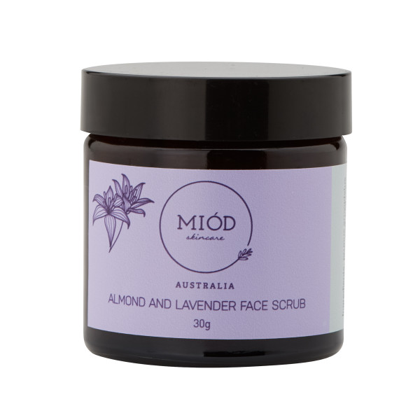 Miod Skincare Face Scrub | Almond & Lavender