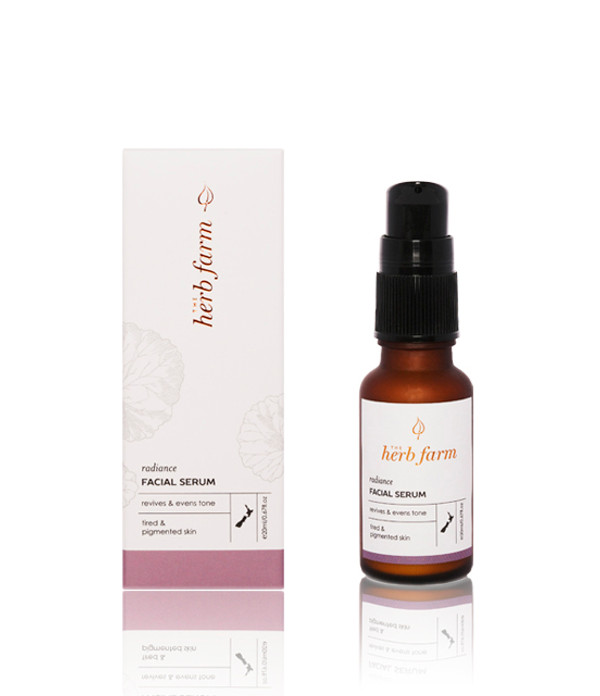 THE HERB FARM RADIANCE SERUM | evens out skin tone and pigmentation