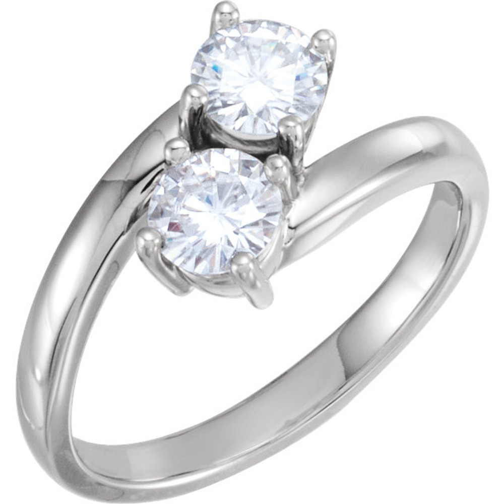 With Forever One™, Charles and Colvard created an exclusive series of pure, colorless moissanite. This stunning achievement required the development of highly refined technologies. Forever One offers you the ultimate choice for bridal and fine jewelry — one that costs only a fraction of a comparable diamond.