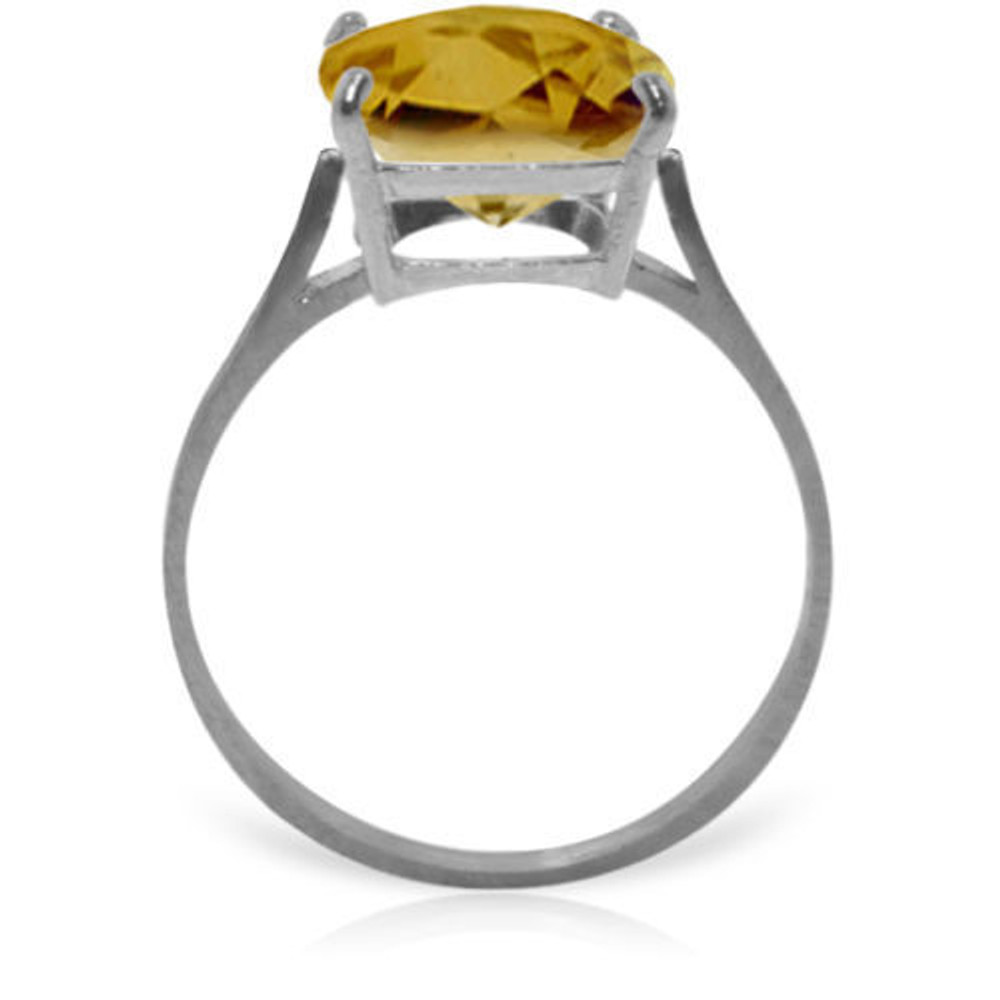 Luxury and style are made affordable with this 14k gold ring with natural checkerboard cut citrine. The cushion cut of this stone with an amazing checkerboard pattern is absolutely dazzling, showing off color, shine, and beautiful facets from every angle it is viewed at. 3.60 total carats make this piece light up with beauty. It is set on a gold band with a simple design to allow the focus to stay on the stunning gem. Each ring is set in your choice of solid 14k yellow, white, or rose gold to make this beautiful look truly yours.