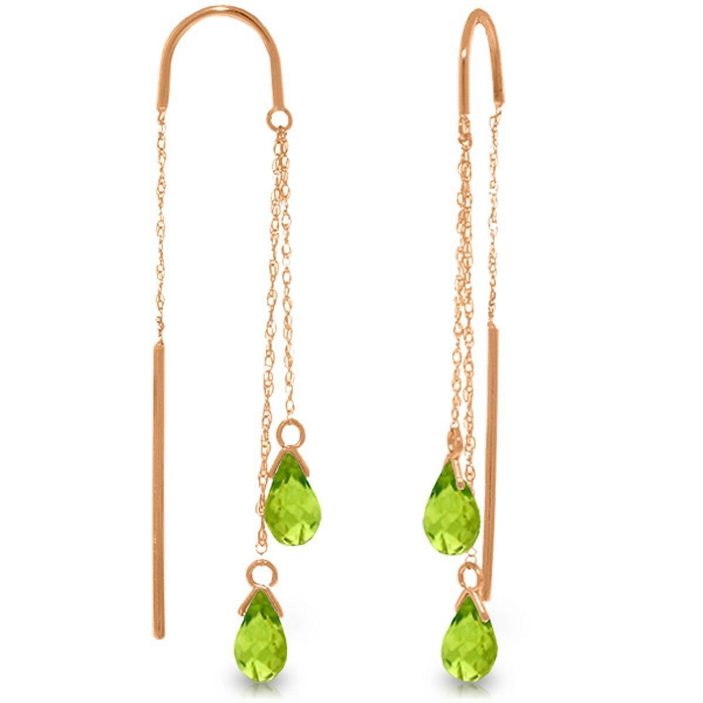 Give that special someone born in August your heart with these gorgeous 14k gold earrings with natural peridot. The solid 14k gold construction, made in your choice of yellow, white, or rose gold, gives these cute and feminine earrings a rich and luxurious look.