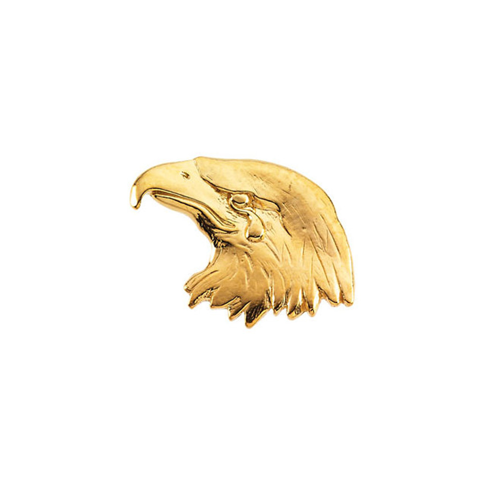 This memorable crying eagle lapel pin is a great choice for your personal collection. Wear with style in any outfit and occasion.